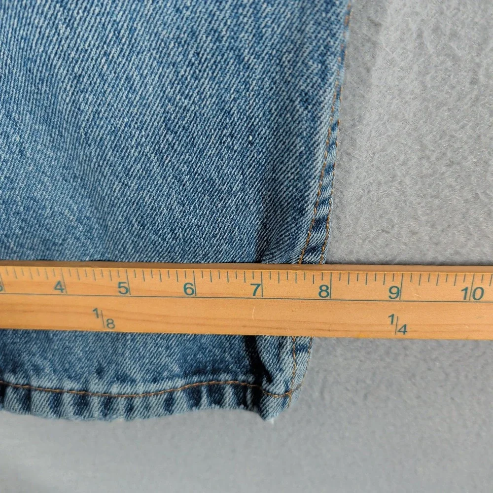 Levi's 505 Jeans Mens 36x29 Blue Regular Fit Straight Leg Denim Casual Everyday